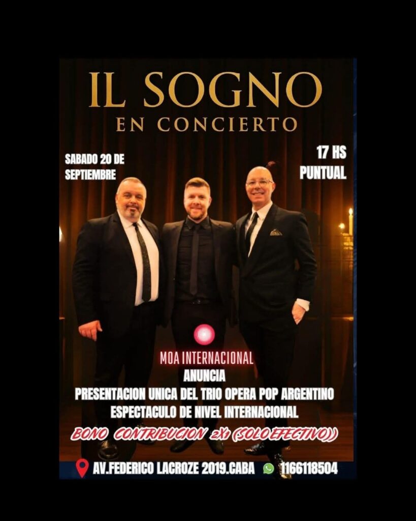 Il sogno en concierto